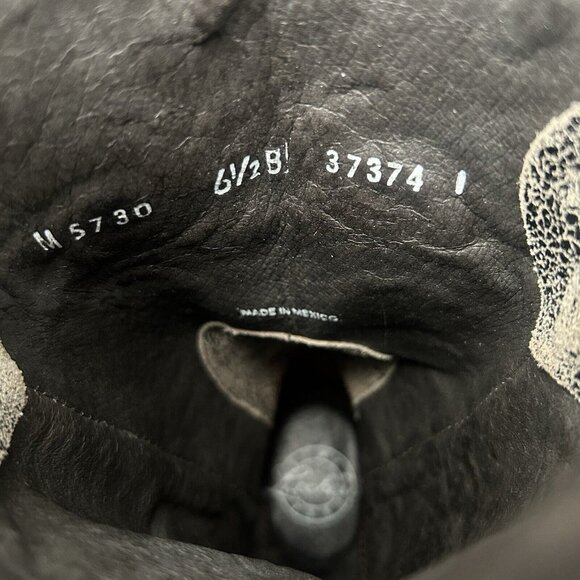 Lucchese M5730 Snip Toe Studded Western Cowboy Boots Womens 6.5 B - Picture 5 of 12